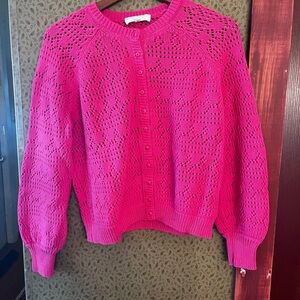 Sézane Capucine Rose Pink Kni